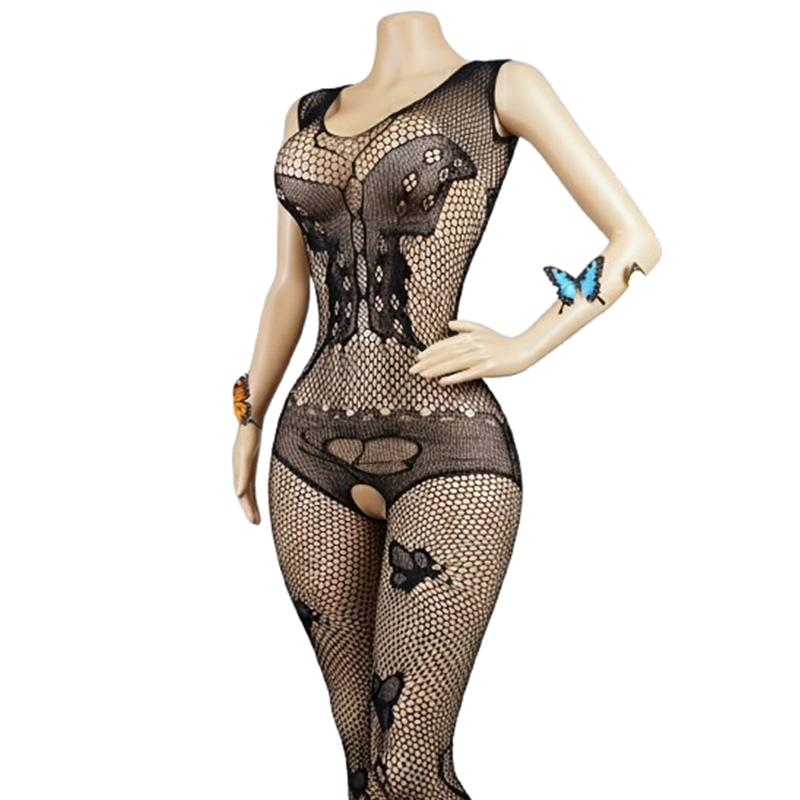 Lingerie - Stijlvolle en sexy zwarte bodysuit –