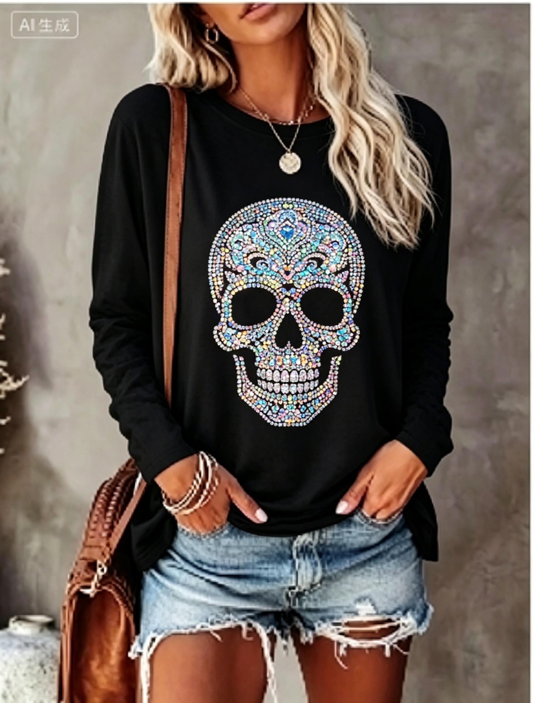 Dames T-shirt met lange mouwen - Blouses recensie en prijs