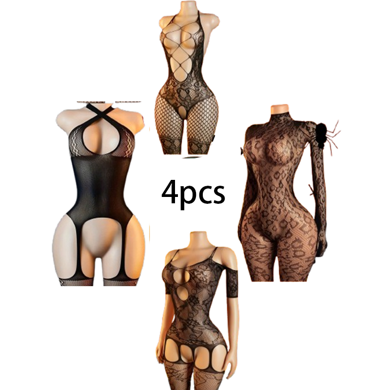 4-delige sexy lingerie set: da - Lingerie recensie en prijs