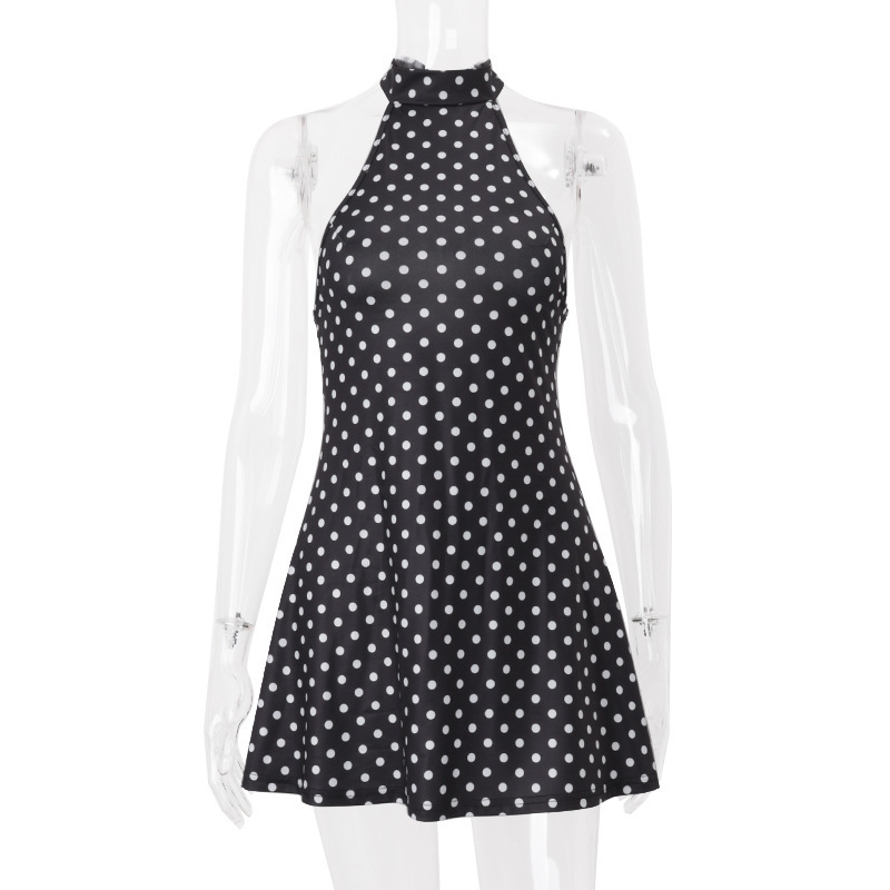 Dames Sexy Halter Mini A-lijn  - Y2K Backless Halter Mini Dress recensie en prijs